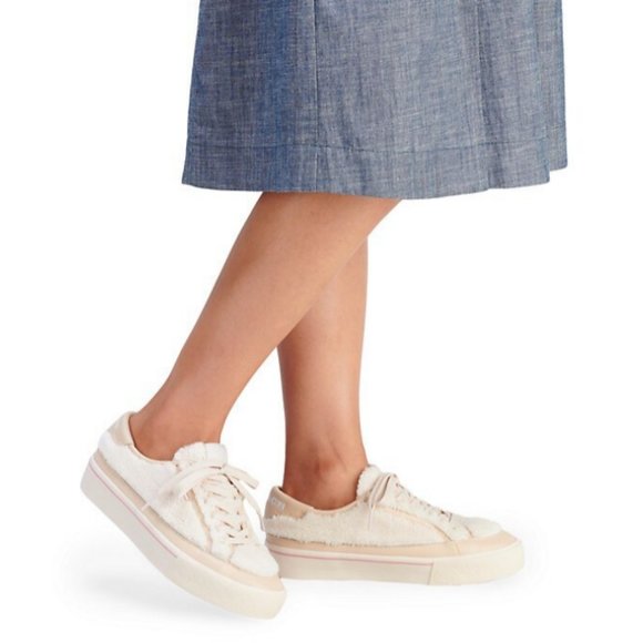 COACH Citysole Shearling Platform Sneakers MSRP$175 Great Reviews - Picture 4 of 7